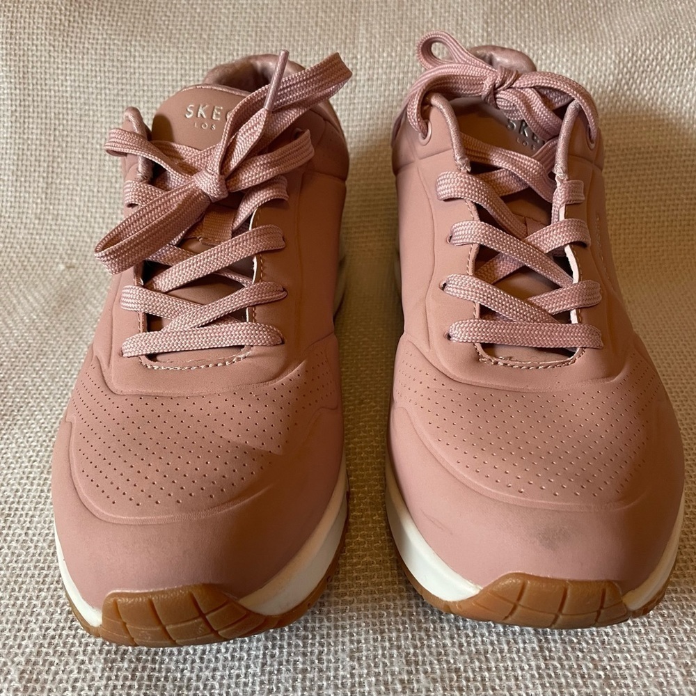 Skechers Uno Stand On blush sneakers - Picture 4 of 7